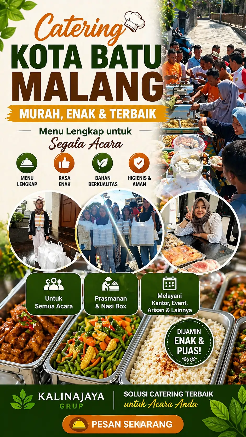 Catering Kota Batu Malang Prasmanan Nasi Kotak